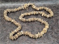 Large Shell Piece African Dowry Necklace