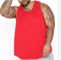 Fruit of the Loom - Red Tank Top - Size 3XL