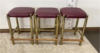 Counter Stools 24" Tall 3 Pc Lot