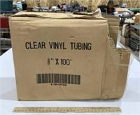 Clear Vinyl Tubing  3/8in x 100ft