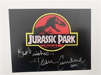 Jurassic Park Dean Cundey signed photo