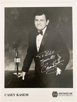 Casey Kasem signed photo