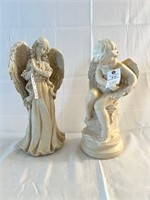 Two Angel Statues
