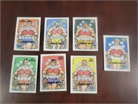 1989 NINTENDO PUNCH OUT TRADING CARDS