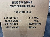Bulk All Natural Light Black Tea - 2400 Teabags
