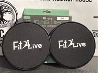 Fit2Live Gliding Discs (2Discs)