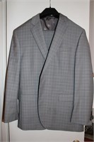 Plaid Stafford Suit 40/42 Jacket, 34 x 30 pants