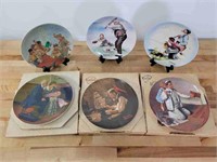 Norman Rockwell Collectors Plates - Lot 1