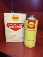 SHELL 1 GAL SPECIALISED LUBRICANT TIN &