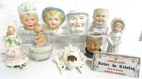 Mixed Lot of Bisque Figurines and others