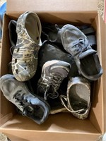 Box of Men’s Shoes Size 11-12 (living room)