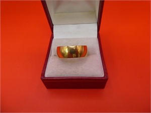 Gold Plated Band Size 10.5