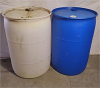 55gal Heavy Duty Plastic Drums/Barrels