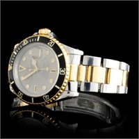 Diamond Rolex Submariner 40MM YG/SS Watch