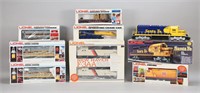 9 Lionel O Gauge Trains Locomotives, Dummy, Cars