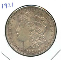 1921 Morgan Silver Dollar