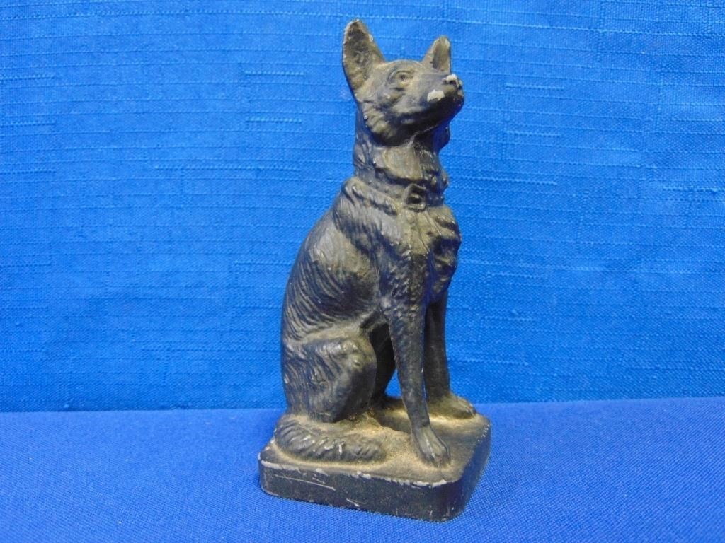 Metal Dog Figurine