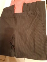 Womans XL pin stripe dress pants