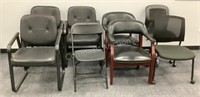 (8) Assorted Chairs