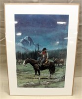 "Mustanger" by Ken Laager, signed limited