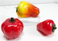 Decorative Ceramic Bell Pepper Collection