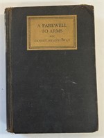 1ST EDITION HEMMINGWAY'S A FAREWELL TO ARMS  HARDC