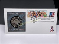 1987 U.S. LIBERTY SILVER DOLLAR FIRST DAY COVER