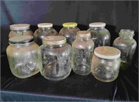 Glass Jars with Lids