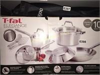 T FAL STAINLESS STEEL SET