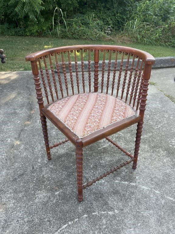 Antique Jenny  Lind style corner chair