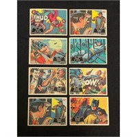(17) 1966 Topps Batman Cards