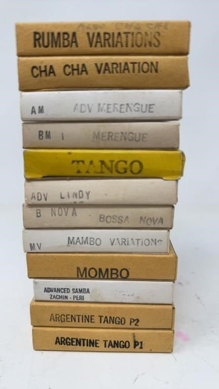 Vintage Dance Films, 12 total