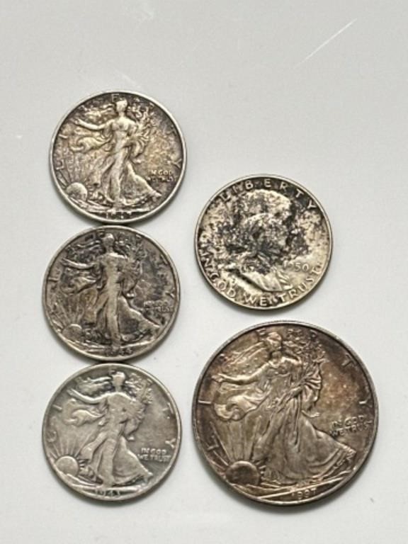 1997 American Eagle Silver Dollar, Silver Halves