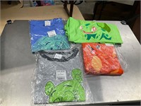 4 Pokémon shirts