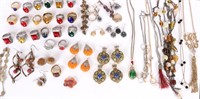 CHINESE ASSORTED COLLECTIBLE LADIES JEWELRY