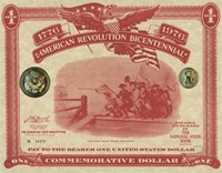 American Revolution Bicentennial Commemorative One