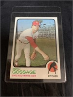 1973 TOPPS RICH GOSSAGE ROOKIE CARD