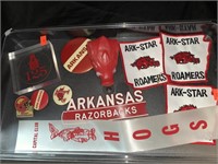 ARKANSAS RAZORBACK MEMORABILIA