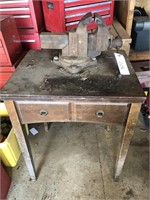 Vise w/Table