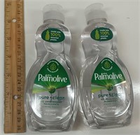 D1) New 2 Pack Palmolive Pure and Clear Dish Soap,