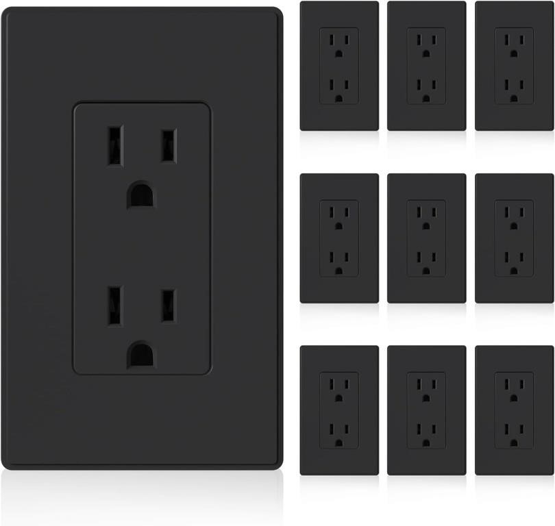 ELEGRP Matte Black Standard Decorator Electrical