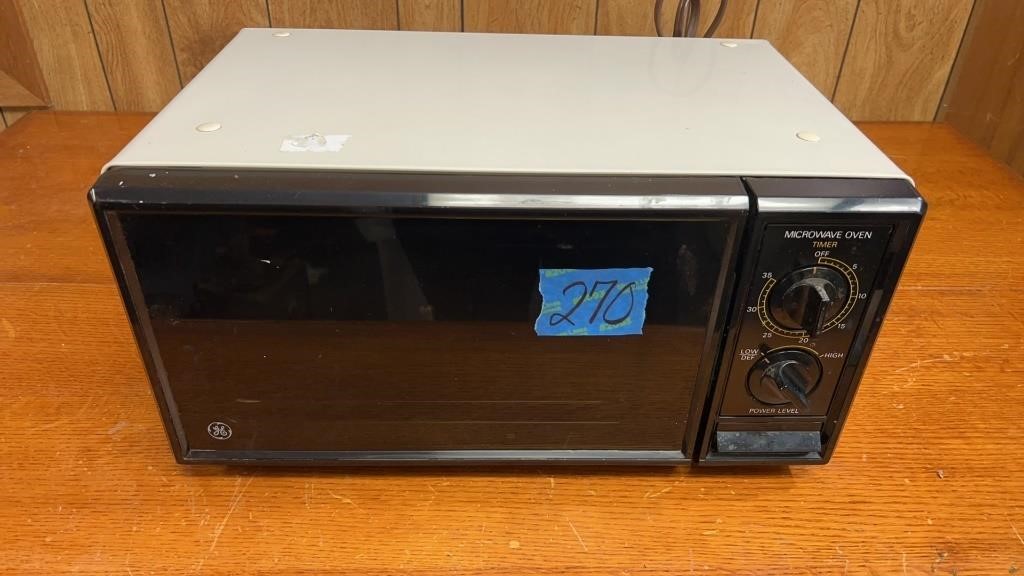 Small General Electric microwave