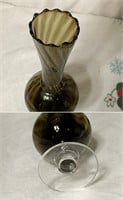 Smokey grey vase