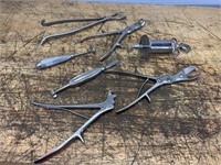 LARGE LOT OF SURGICAL ORTHO INSTRUMENTS RONGEUR