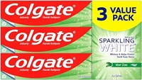 Pack of 3 Colgate Sparkling White Whitening Tooth