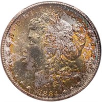 $1 1884-CC PCGS MS67 CAC