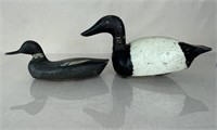 Early Hand-painted Wood Duck Decoys