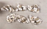 (New) ( Total 25 pcs) - Wheel Caster, White With