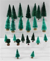 24 Pc Assorted Scenic Model Trees