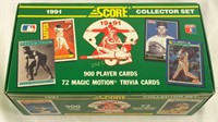 1991 Score Collector Set Baseball 900 Cards